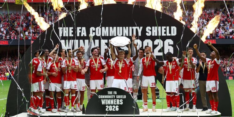 Arsenal Claims Community Shield Glory, Stunning Victory Over Manchester City Leaves Rivals Deflated