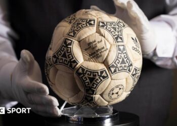 Diego Maradona’s ‘Hand of God’ Football from 1986 World Cup Win Sells for £2.5m