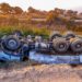 Faulty MAN Diesel Truck Causes Multiple Accidents on Amasaman–Nsawam Road