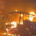 Fire Engulfs Jeoun Coach, Disrupts Abuakwa-Accra Trip; No Casualties Reported