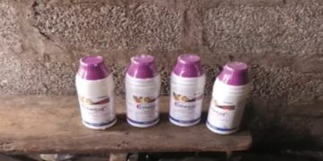 Ghanaian Authorities Crack Down on Illegal Fruit-Ripening Chemical Trade, Arresting a Woman