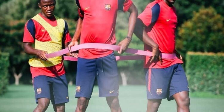 Ghanaian Trio Embarks on New Chapter: Hafiz, Aziz Issah, and Oduro Set to Collaborate with Barcelona Legend Busquets at Barça Atlètic