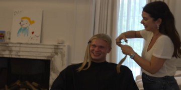 Haaland’s Buzzcut: Manchester City Striker Embraces a New Look