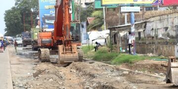 Hansonic Junction Drainage Work Commences