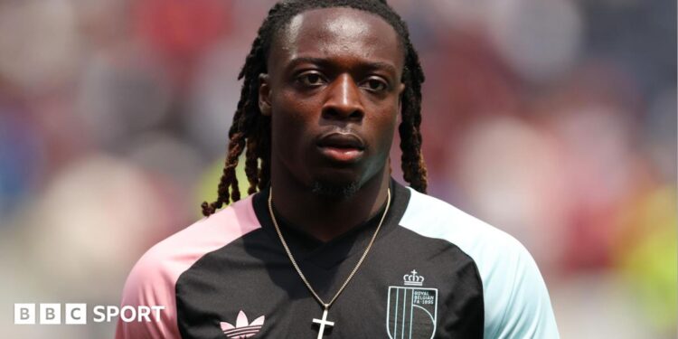 Jeremy Doku: Belgian and Manchester City winger ‘not against’ journalist who criticised him for leaving World Cup for birth of child