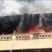Kumasi: 11 Rooms Destroyed as Fire Engulfs 3-Storey Building at Manhyia South