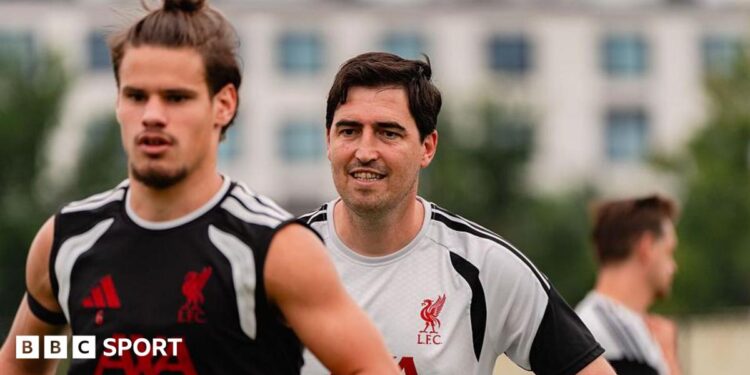 Liverpool Training Under Andoni Iraola: Intensity, Smiles, and Robert Lewandowski