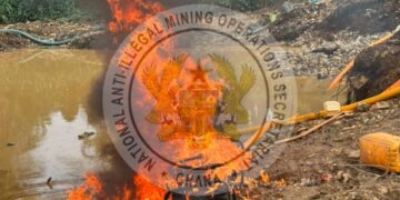 NAIMOS Initiates Landmark Operation to Combat Illegal Mining Along the Birim River