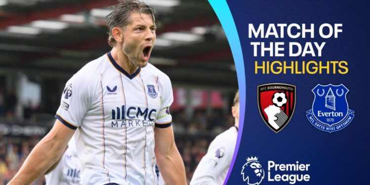 Premier League Highlights: Bournemouth Draw Everton in Thrilling Vitality Stadium Encounter