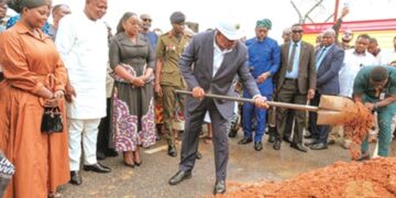 President Mahama Cuts Sod for Airport Projects