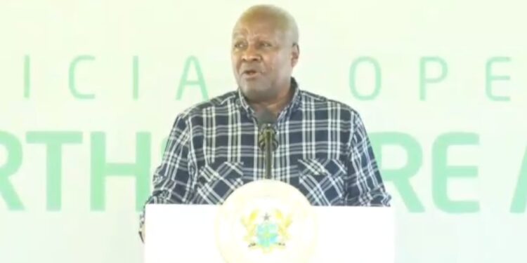 President Mahama Unveils Northshore Apparel Project, Promises 10,000 Jobs