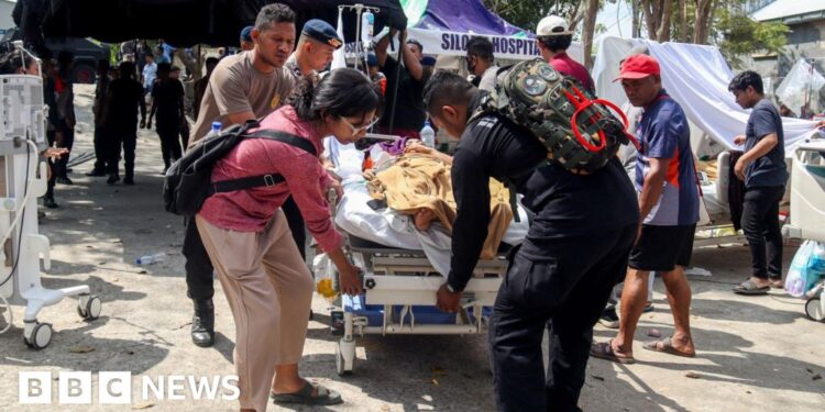 Rescuers Search for Survivors of Powerful Indonesia Earthquake