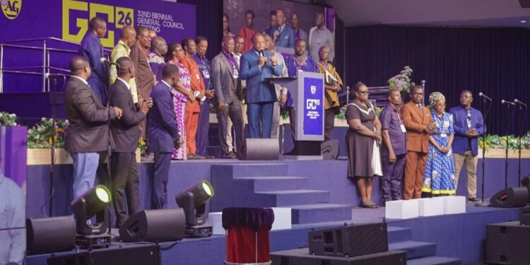 Rev. Stephen Wengam Elected General Superintendent of Assemblies of God, Ghana