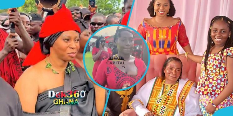 She Looks Like Her Mom: Adwoa Safo’s Daughter Slays at Apostle Kantanka’s Funeral