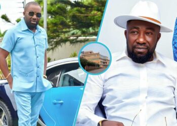 Sika kasa: Despite’s Giant Mansion in Nhyiaeso Leaves Ghanaians Speechless
