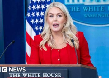 Trump Signals Departure of Leavitt, Press Secretary