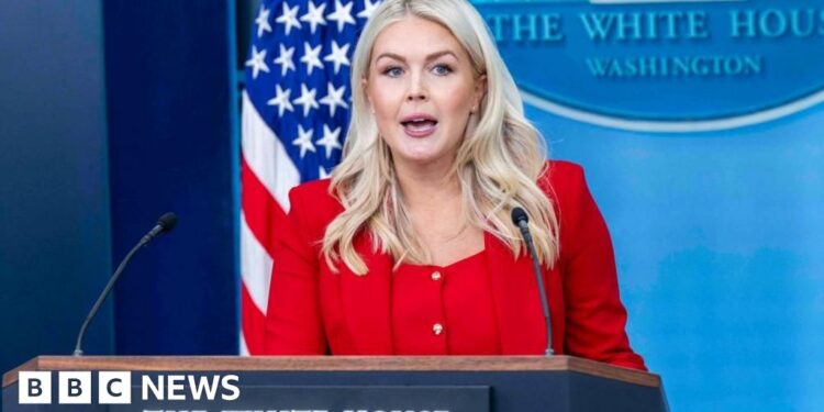 Trump Signals Departure of Leavitt, Press Secretary