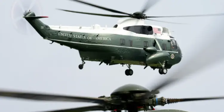 Trump’s Marine One Helicopter Faces Communication Challenges Again