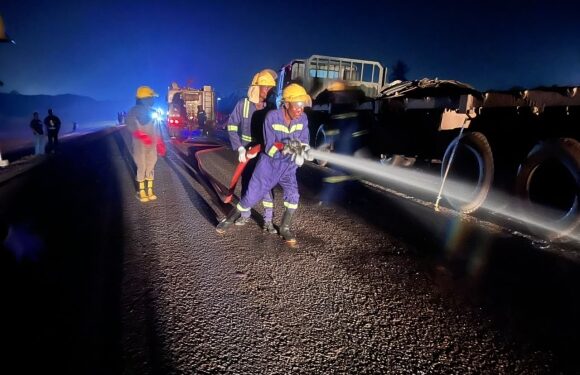 Two Dead, Eight Injured in Komenda Highway Crash