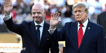US President Trump Declares Support for FIFA President Gianni Infantino, Sparking Controversy