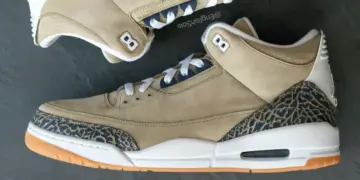 Ultra-Rare Air Jordan 3 “Khaki” Sample Is Releasing To The Public