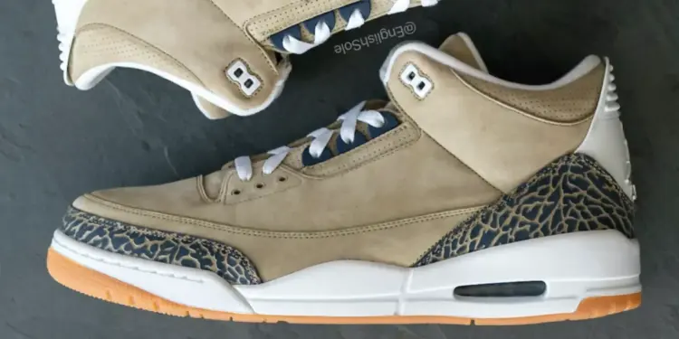Ultra-Rare Air Jordan 3 “Khaki” Sample Is Releasing To The Public