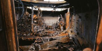 VIP Bus Suffers Devastating Fire; Passengers Escaped Death