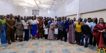 Vice President Engages in Bridge Building with Ghanaian Community in Rwanda