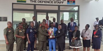 Victory Spotlight: Democracy Cup Trophy Tour Leads Chief of Defence Staff to Kotoko-Hearts Clash