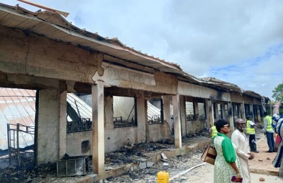 Wa Islamic SHS Dormitory Fire Devastates Students