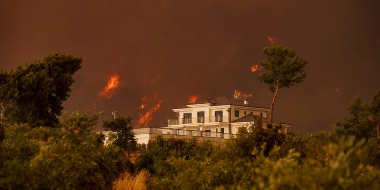 Wildfires Trigger Mass Evacuations Across Europe