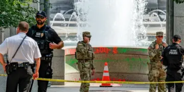 Woman Arrested and Facing Felony Charges in World War II Memorial Vandalism Case