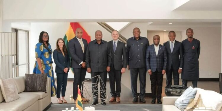President Mahama and Boeing Discuss Strategic Partnership to Revive Ghana’s National Airline