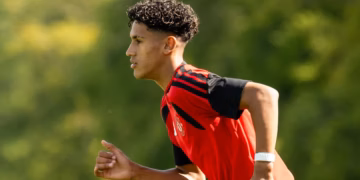 Man United starlet JJ Gabriel trains privately in Barcelona