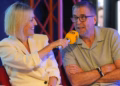 Sutton pokes fun at 'dating' co-hosts Mark Chapman and Kelly Cates